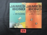 James Bond Lot (2) British Pan Books