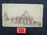 Indian Wars Albumen Soldier Photo