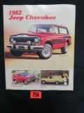 1982 Jeep Cherokee Brochure