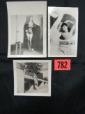 Vintage Semi-nude Pin-up Photo Lot (3)