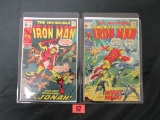 Iron Man (2) Silver Issues 38 & 40.