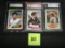 Lot (3) Assorted 1980's Football Cards; All Graded