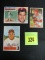 Lot (3) 1950's Robin Roberts Baseball Cards