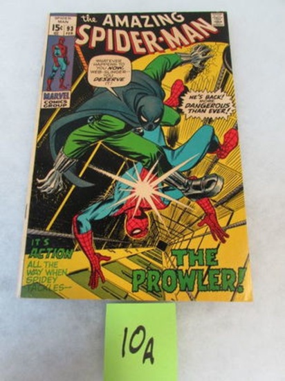 Amazing Spider-man #93 (1971) 1st Appearance Arthur Stacy