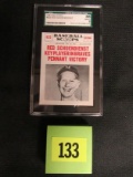 1961 Nu-card #425 Red Schoendienst Sgc 88