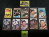 Lot (11) 1962 Topps Baseball Cards Mostly Stars