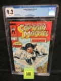 Captain Marvel #v2 #1 (1989) Mark Bright Cover Cgc 9.2