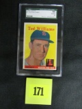 1958 Topps #1 Ted Williams Sgc 50