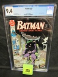 Batman #450 (1990) Joker Origin & Cover Cgc 9.4
