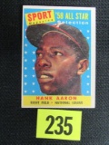 1958 Topps #488 Hank Aaron As