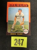 1975 Topps Mini #223 Robin Yount Rc
