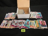 Lot (200) 1950's-70's Detroit Lions Football Cards