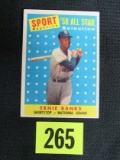 1958 Topps #482 Ernie Banks As
