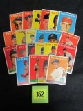 Lot (22) 1958 Topps Baseball Cards