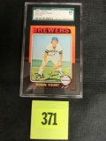 1975 Topps #223 Robin Yount Rc Rookie Card Sgc 86