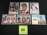 Lot (6) 1960's-70's Roberto Clemente Cards