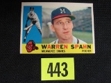 1960 Topps #445 Warren Spahn