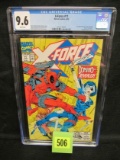 X-force #11 (1992) Key 1sr Real Domino Cgc 9.6