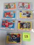Lot (7) 1955 Topps All American Football Cards