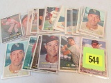 Lot (20) 1957 Topps Baseball Cards