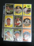 Lot (36) 1959 Topps Baseball Cards