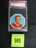 1963 York White Backs Hockey #27 Ralph Backstrom Psa 8