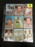 Lot (16) 1967 Topps Baseball Cards W/ Stars