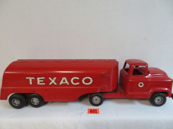Vintage Texaco Pressed Steel 23" Tanker Truck