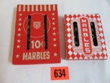 Lot of (2) 1940s-1950s Master Marbles, MIB