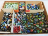 Estate Found Collection of Antique and Vintage Marbles