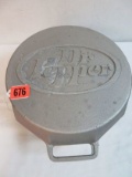 Vintage Dr. Pepper Cast Aluminum Table Top Grill
