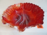 Beautiful Imperial Red Slag Glass 9
