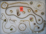 Case Lot of Vintage Costume Jewelry Inc. Necklaces, Earrings +