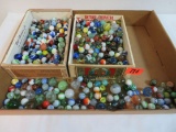 Estate Found Collection of  Vintage Glass Marbles