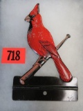 Rare 1940's St. Louis Cardinals  License Plate Topper