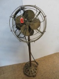 Antique Bodine Electric Art Deco Floor Fan
