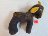 US Navy Amphibius Forces Stuffed Goat Mascot (WWII?)