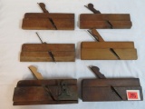 Lot of (6) Wood Working Wood Planes
