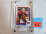 Topps Patrick Roy Rookie Card