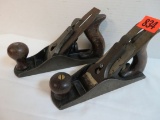 Lot of (2) Antique Stanley No. 3 Wood Working Smooth Planes