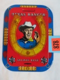 Vintage Ohio Art Texas Ranger Tin Litho Savings Bank