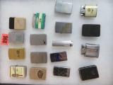 Case Lot of Vintage Lighters Inc. AC Spark Plug Zippo and Others