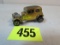 Vintage 1968 Hot Wheels Redline Classic 32 Fodrd Vicky Gold