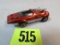 Vintage 1969 Hot Wheels Redline Peeping Bomb Orange