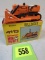 Vintage Shinsei Japan Diecast Mitsubishi Bulldozer Mib #4113