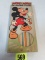 Antique Mickey Mouse Drinking Straws Full Box Nos