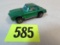 Vintage 1969 Hot Wheels Redline Mercedes Benz Green