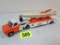 Vintage 1977 Matchbox Super Kings Benihana Power Boat Hauler/ Truck