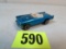 Vintage 1968 Hot Wheels Redline Classic 57 Bird Blue