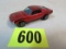 Vintage 1967 Hot Wheels Redline Custom Mustang Red